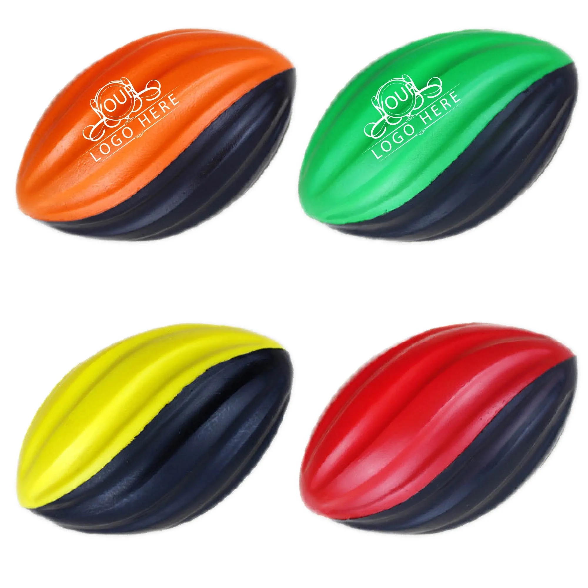 PU Spiral Football Stress Reliever 2