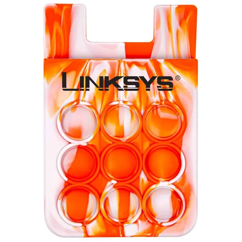 Popper Stress Reliever Silicone Phone Wallet 2