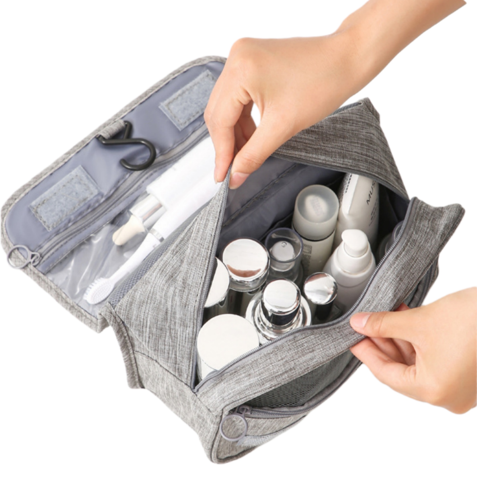 Large Capacity Hanging Travel Toiletry Bag 7