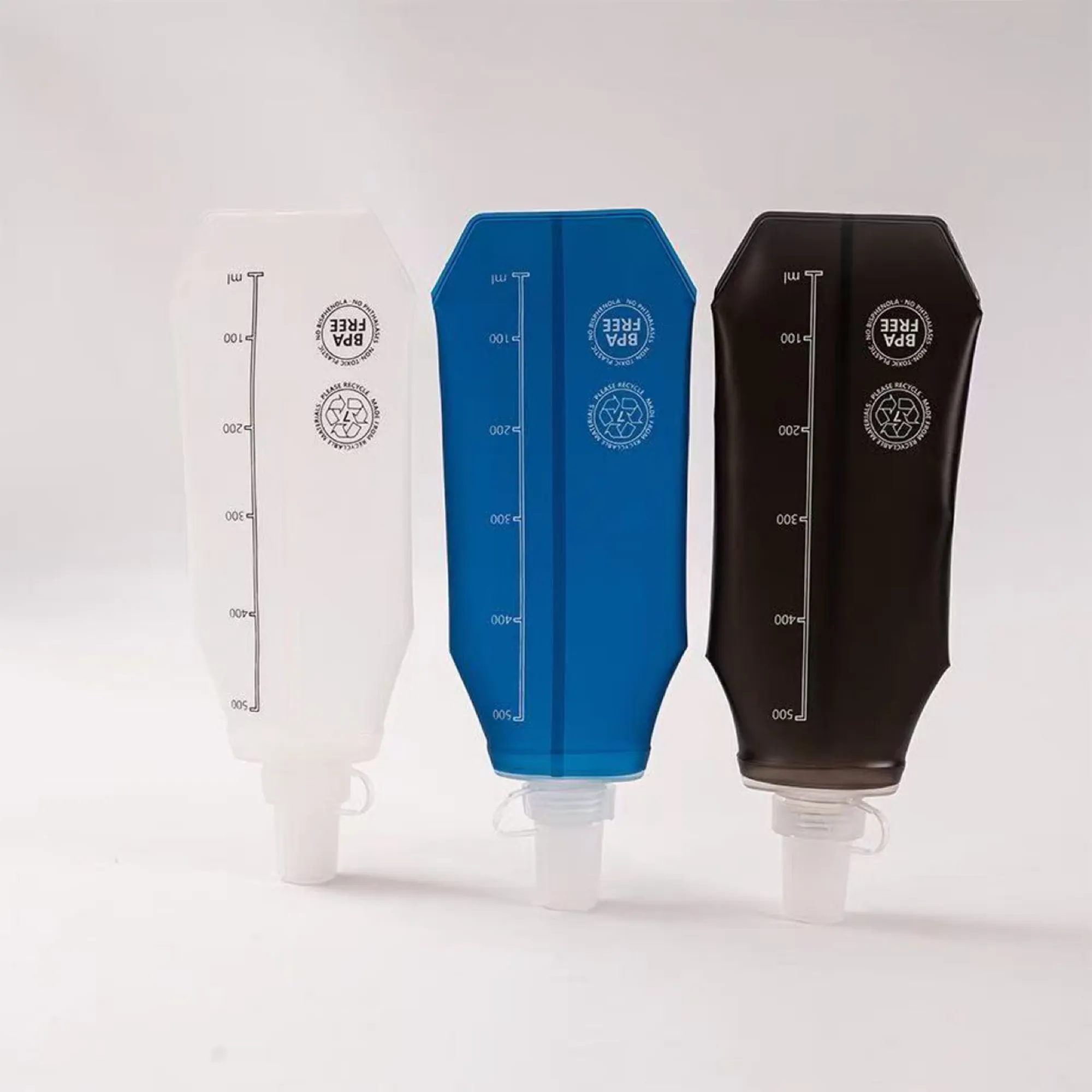 17oz TPU Foldable Outdoor Soft Water Bottle 2