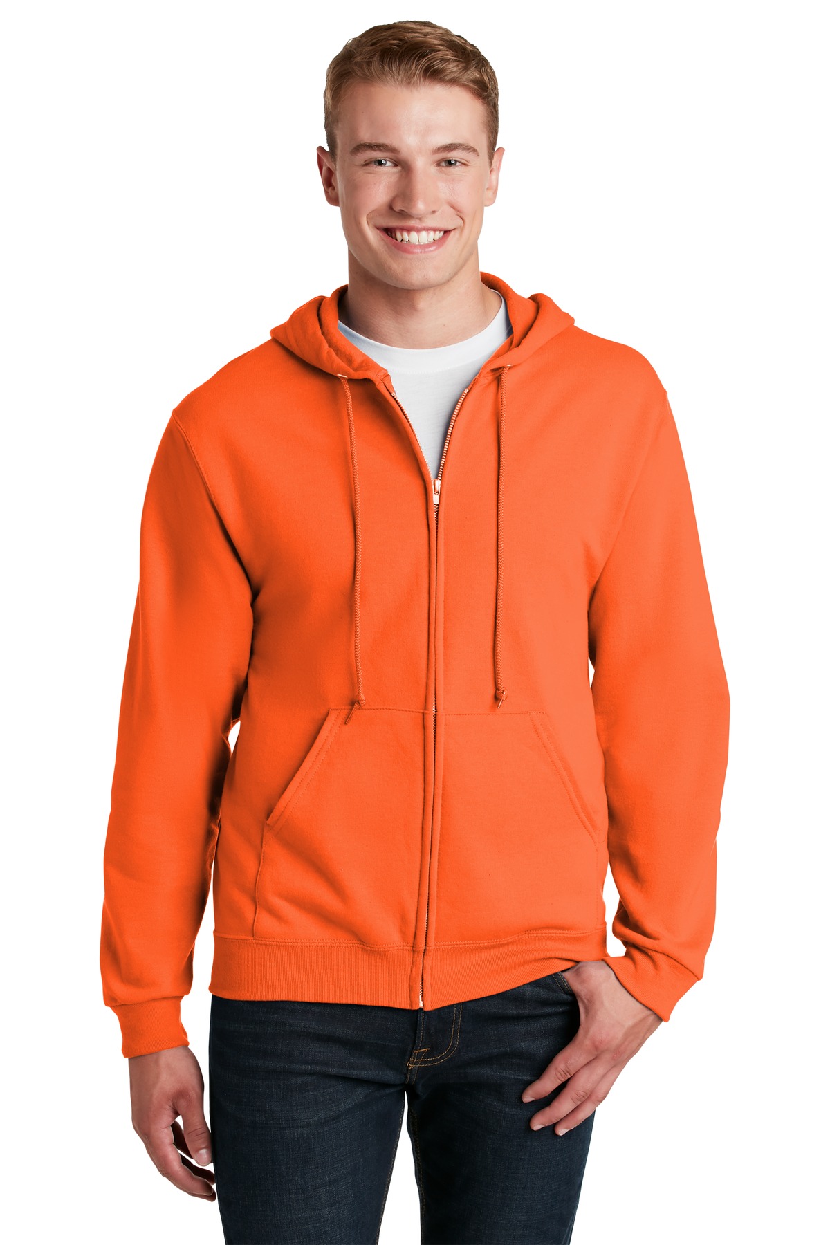Jerzees® NuBlend Full-Zip Hooded Sweatshirt 62