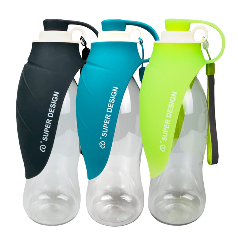 20OZ Portable Pet Water Dispenser Feeder Container 14