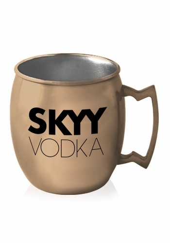 16 oz Copper Coated Moscow Mule Mug 3