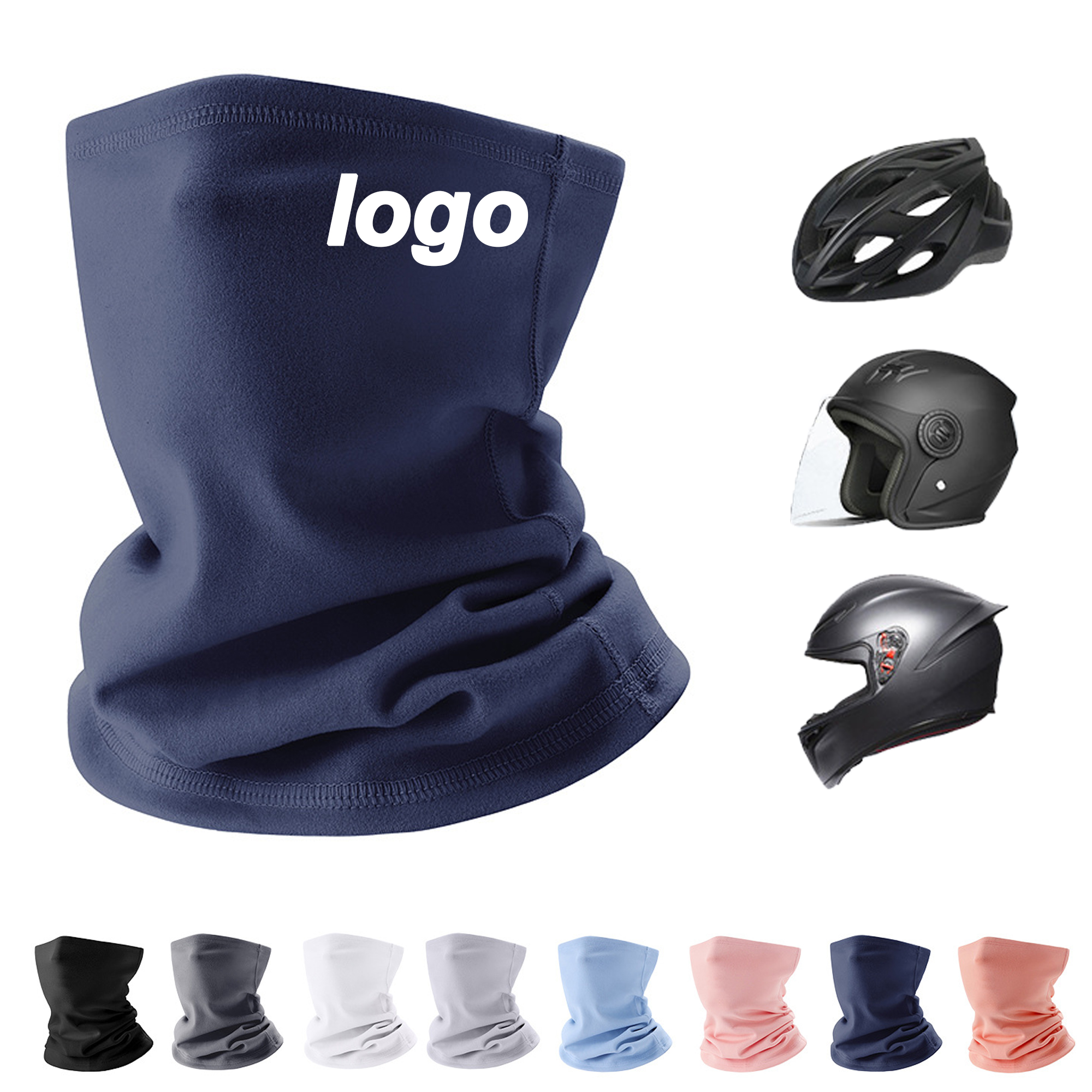 Winter Fleece Neck Gaiter Cold Weather Scarf 2