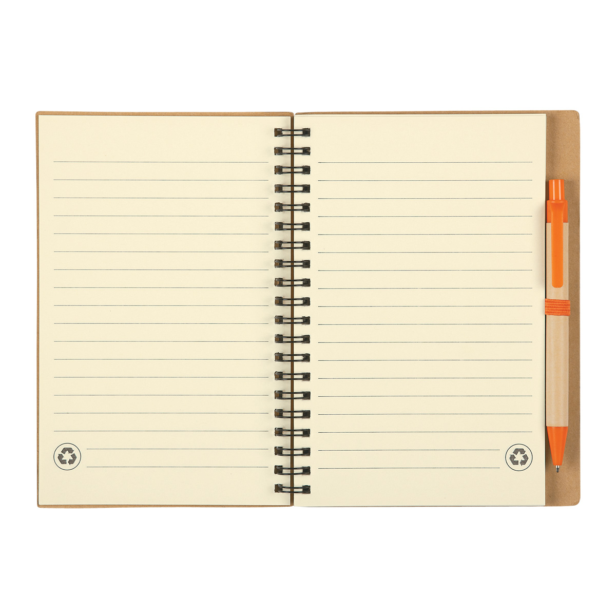 Eco-Inspired Spiral Notebook & Pen 4