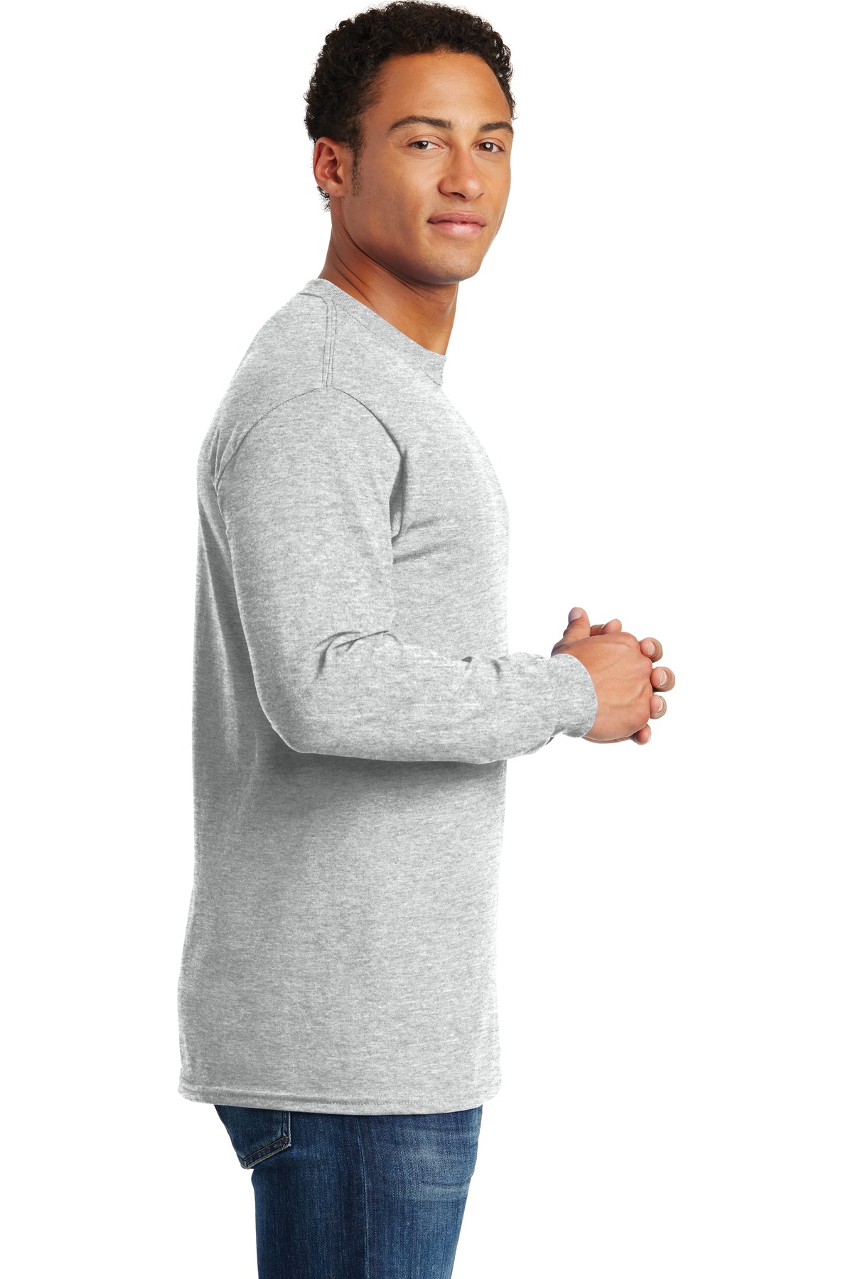 Gildan - Heavy Cotton 100% Cotton Long Sleeve T-Shirt. 5400 96