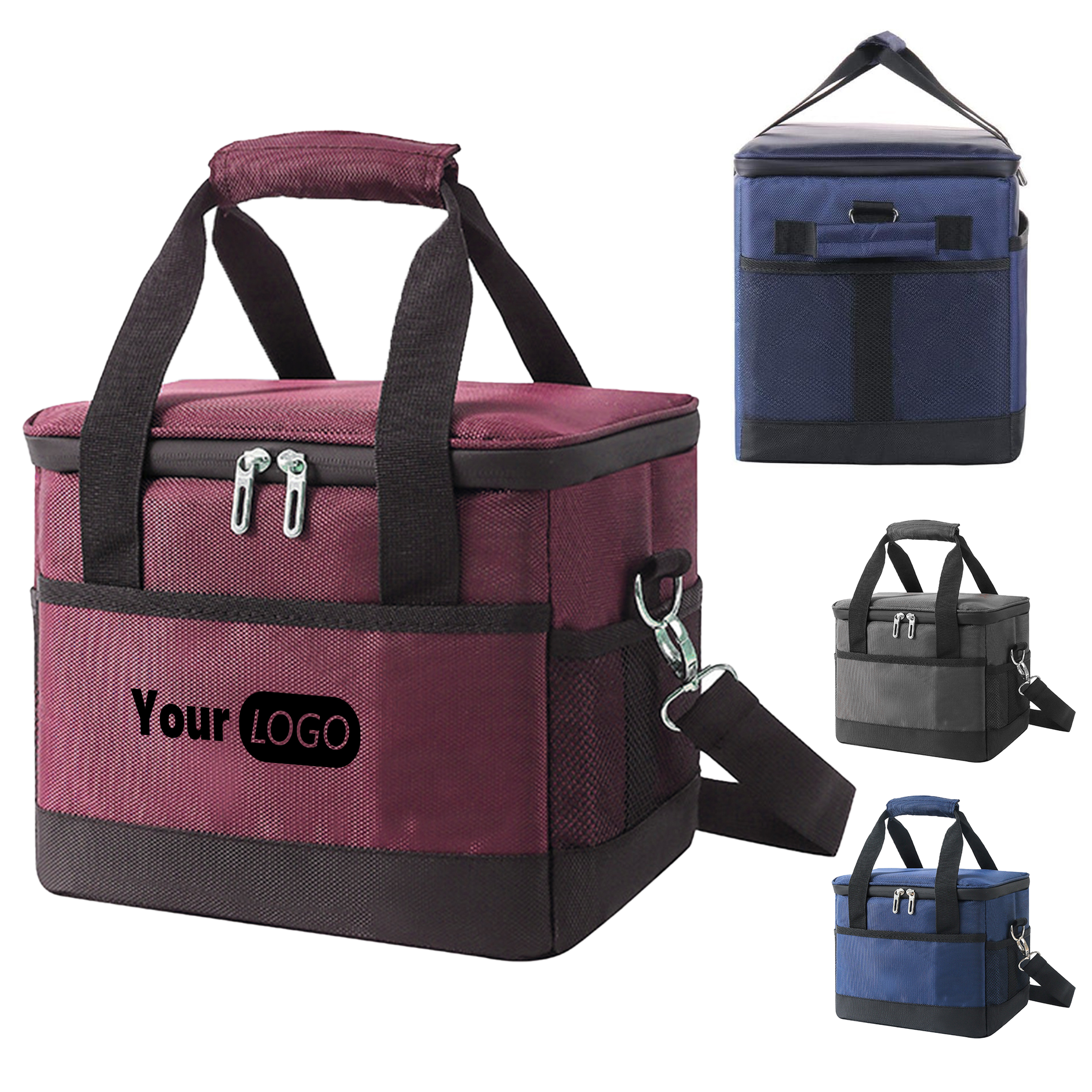 Oxford Large Cooler Lunch Bag ?C Blue, 10L ?C Your Perfect Travel Meal Companion 1