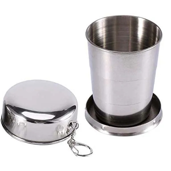Collapsible Telescopic Stainless Steel Portable Cup 7