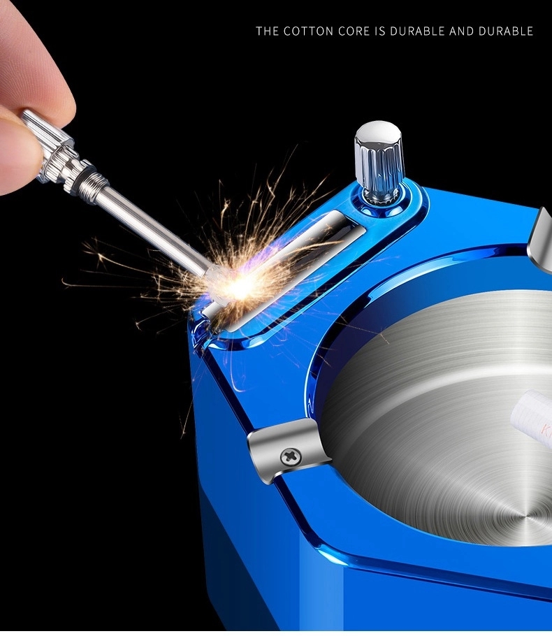 Refillable Kerosene Lighter ashtray 4