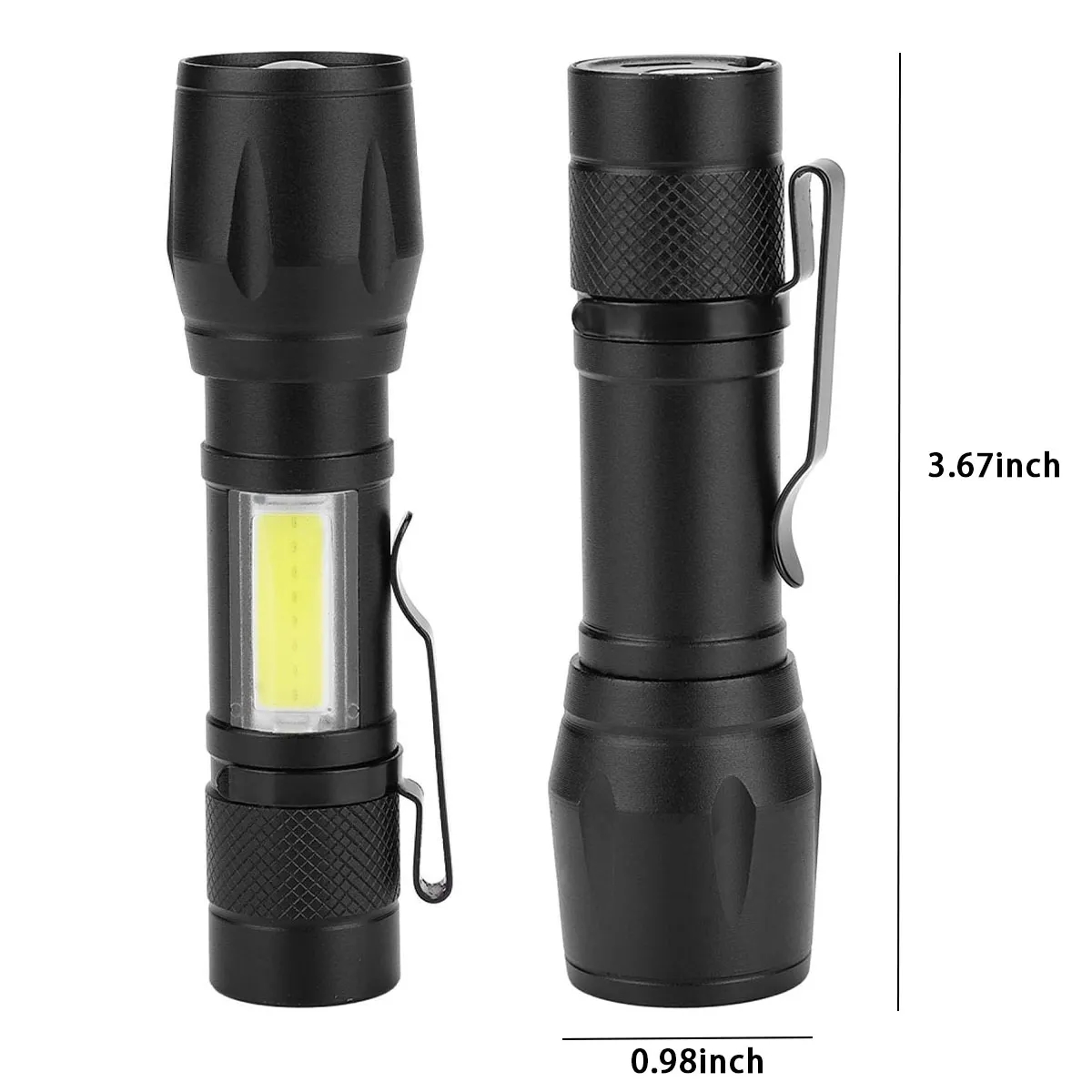 High Lumen LED Handheld Light Portable Tactical Flashlight 4