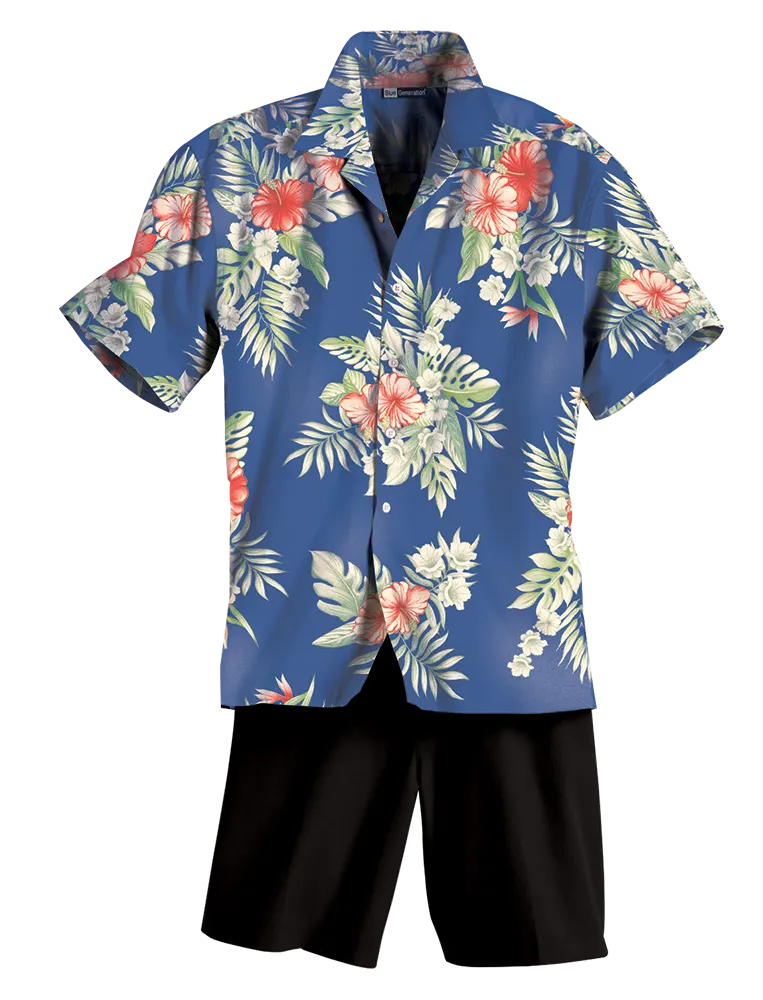 Floral Print Camp Shirt 4