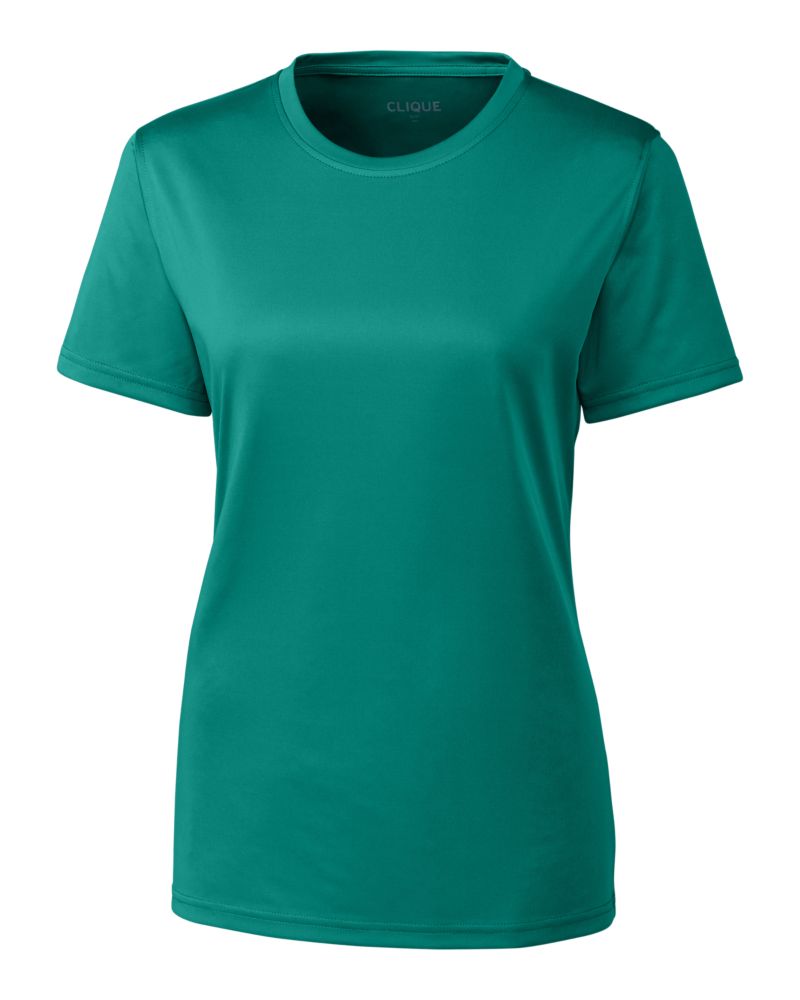 Clique Spin Solution-dyed Performance Jersey Womens Short Sleeve Tee 53