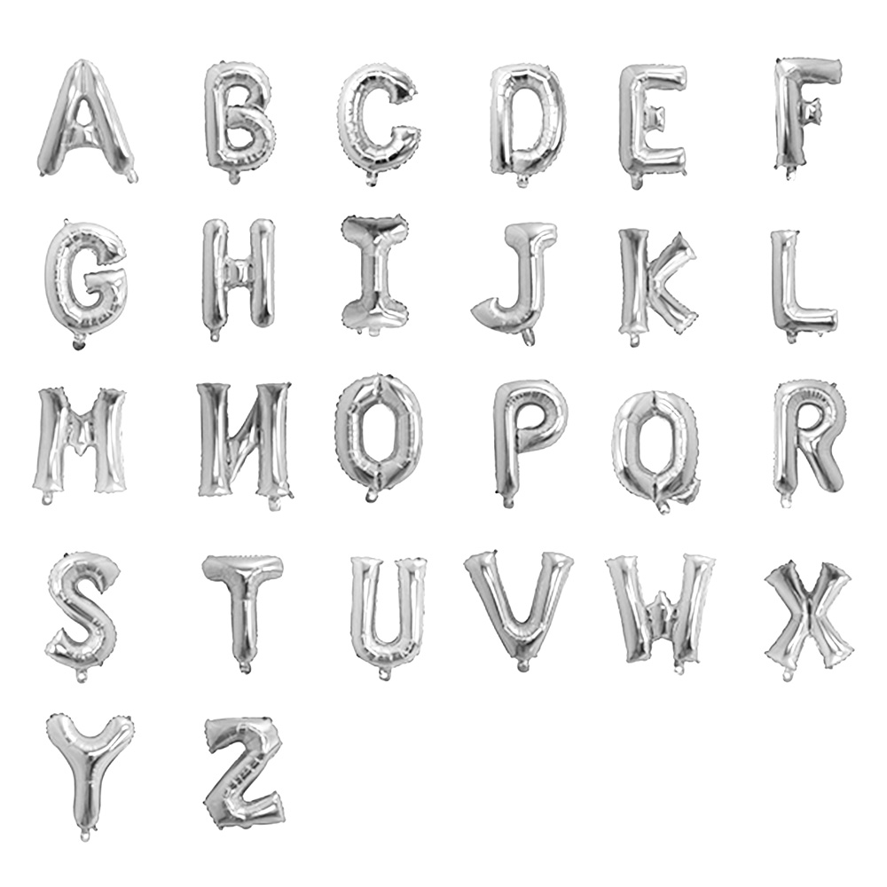 16" Number & Letter Balloons 5
