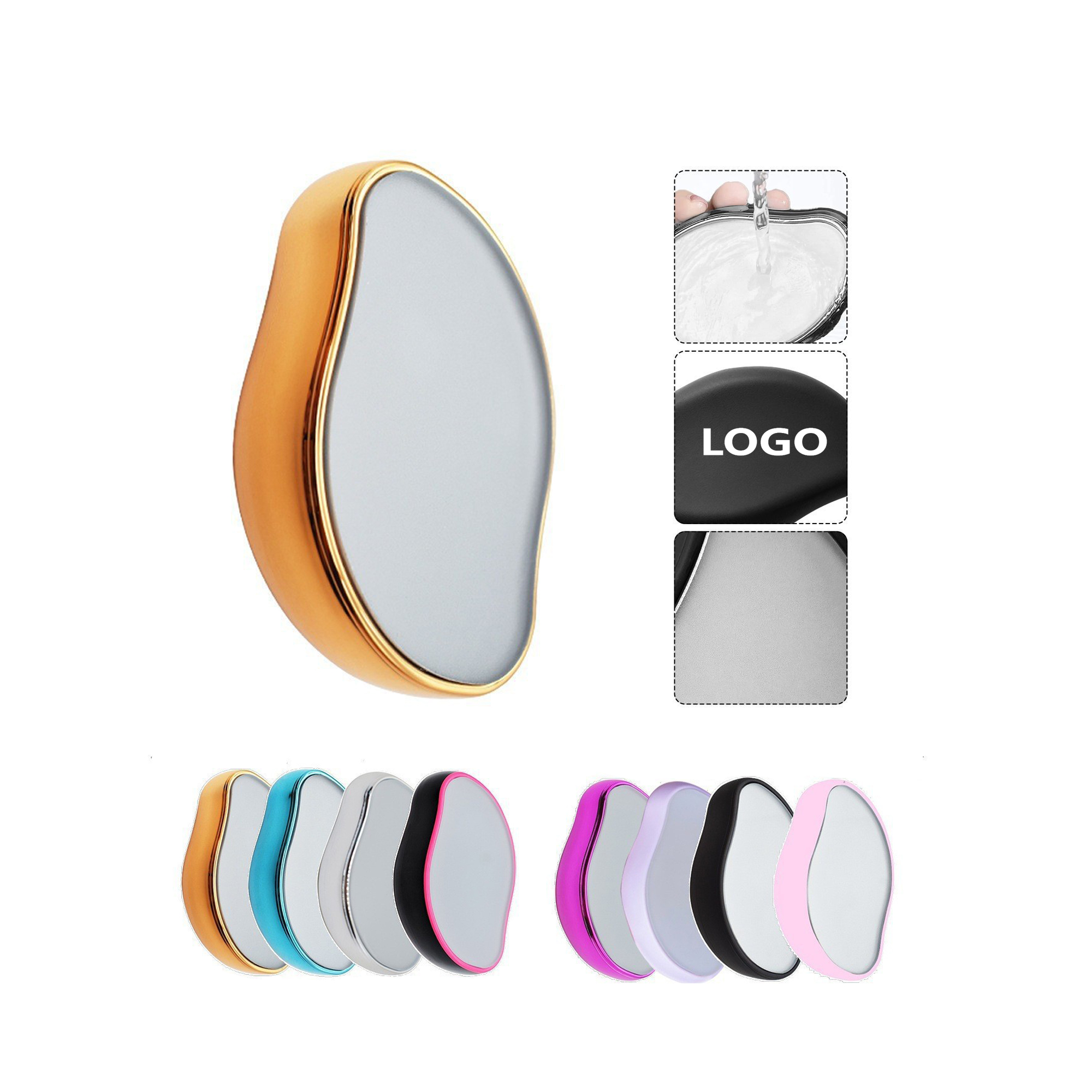 Reusable Crystal Hair Remover Painless Exfoliation 2