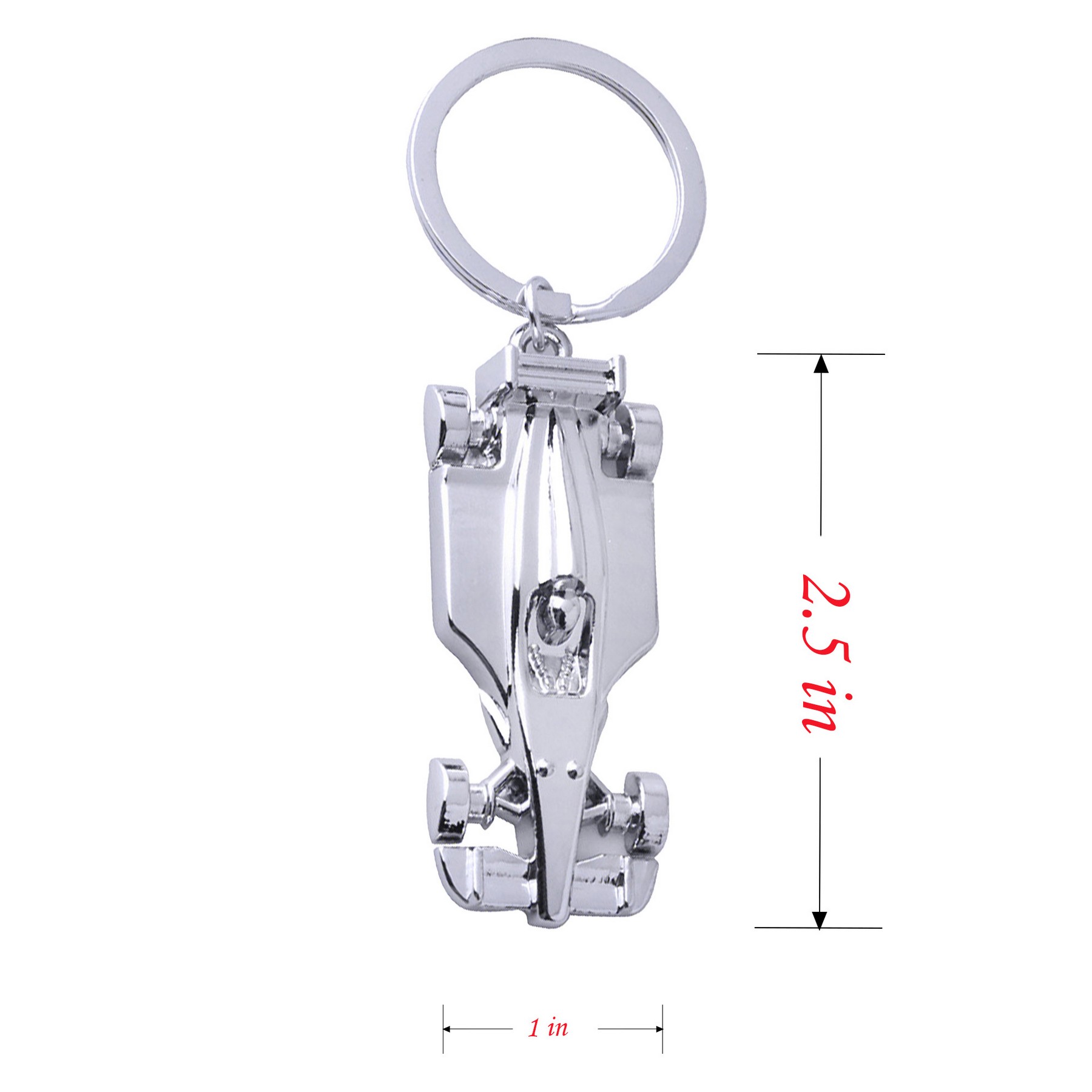 F1 Race Car Keychain 3