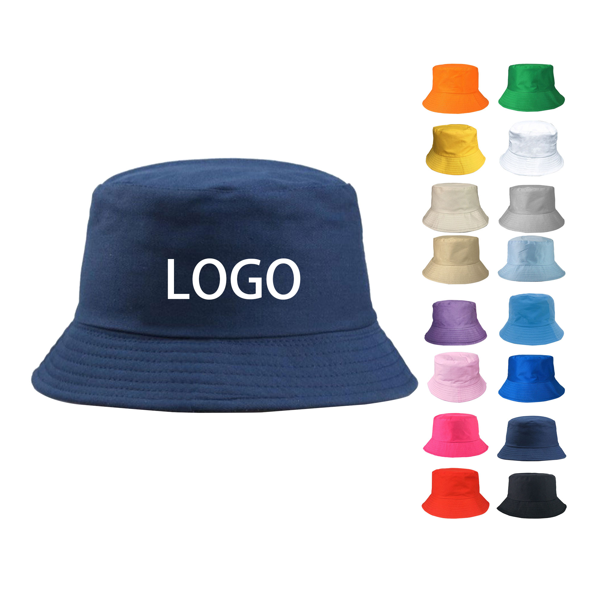 Cotton Sun Protection Bucket Hat 2