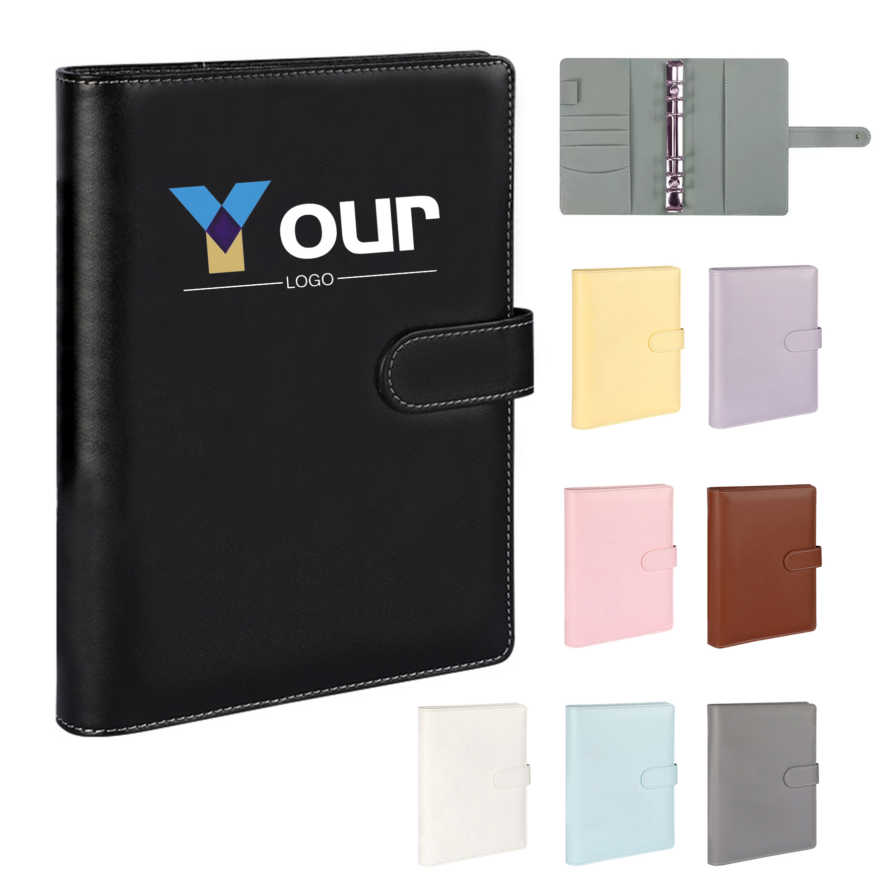 PU Leather Notebook Binder 2