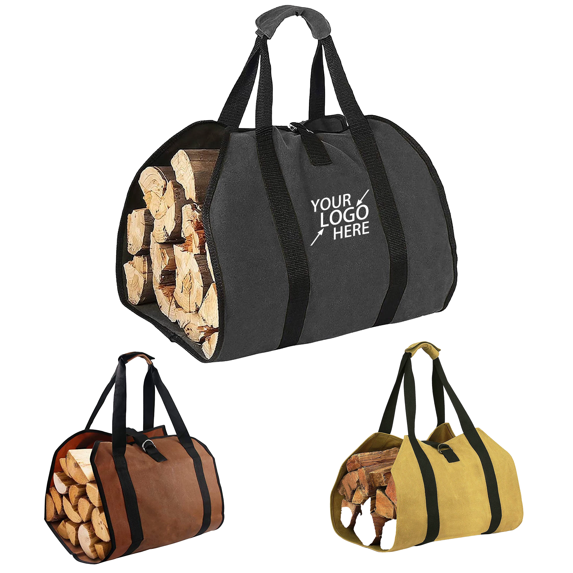 Oxford Fabric Firewood Carry Bag 2