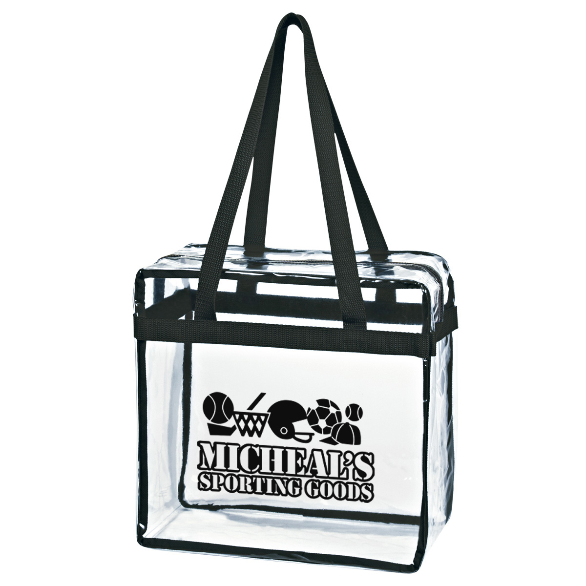 Clear EVA Tote Bag With Zipper 4
