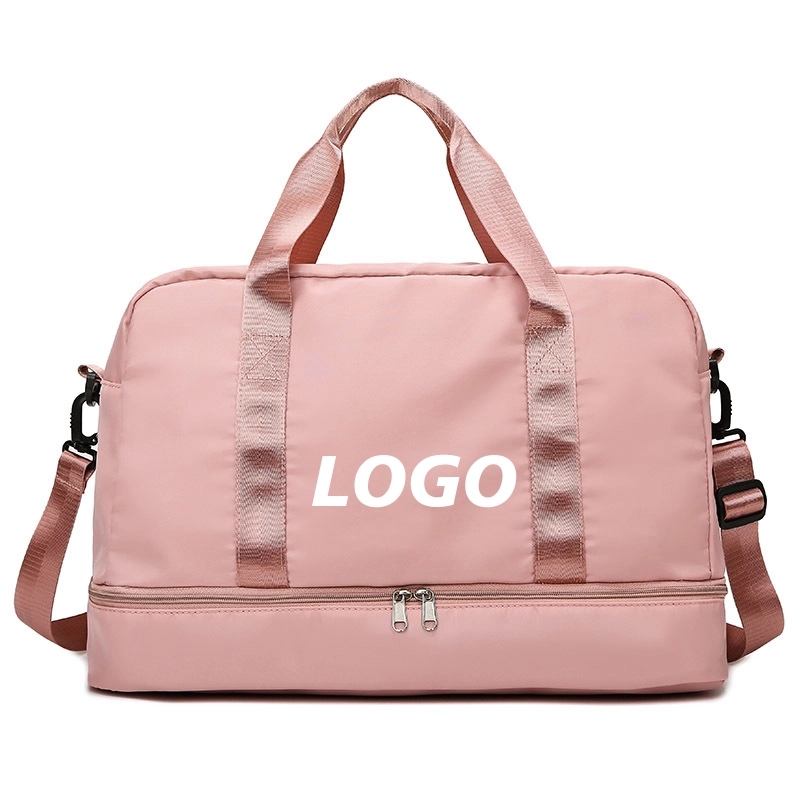 Custom Travel Duffel Bags with Shoe Compartment 4