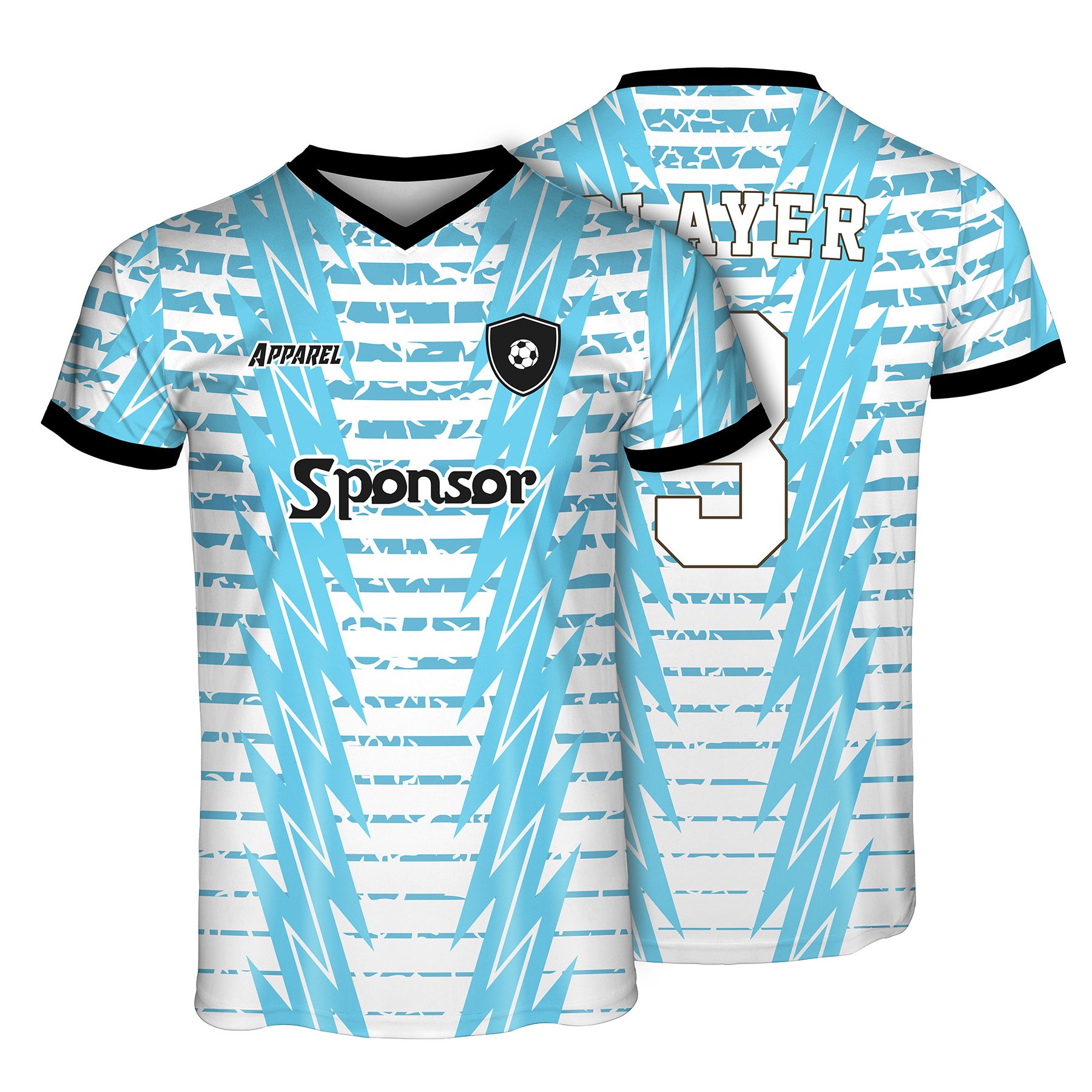 Custom Performance Personalized Soccer Jersey (Full Color Dye Sublimated) 5