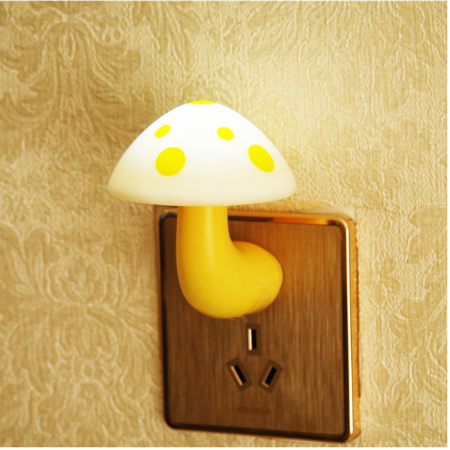 LED Night Light Plug in Lamp Mushroom 2