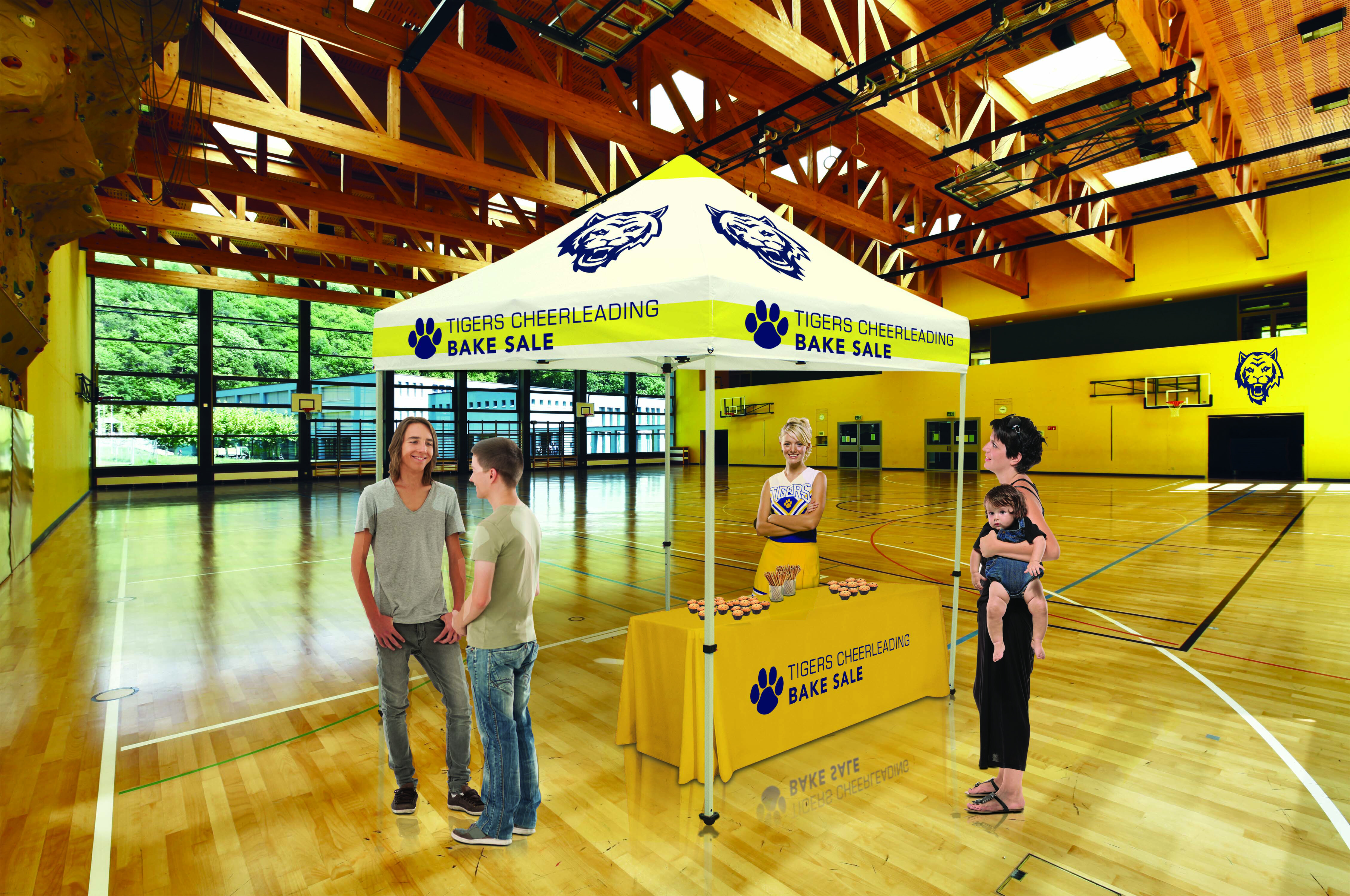 8' Deluxe Tent Kit (Full-Bleed Dye Sublimation) 8