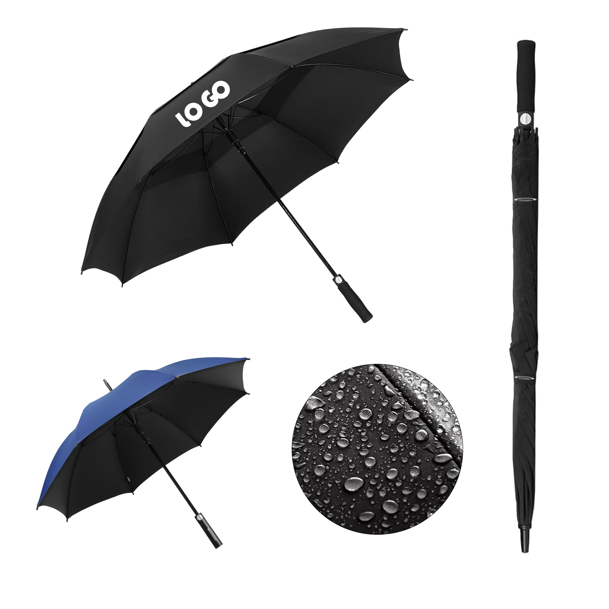 Long Handle Automatic Business Gift Umbrella 5