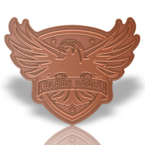 Die Struck Zinc Alloy Lapel Pin With Shiny Plating - Silver, Gold, Copper, Bronze 3