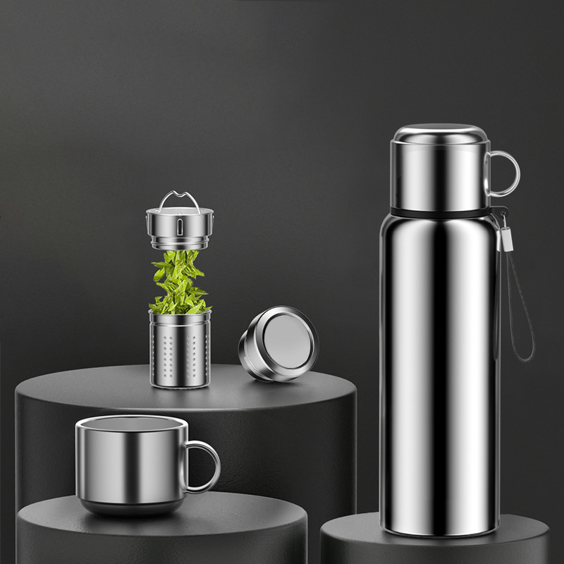 40oz Large Capacity Thermos Bottle, custom water bottle with logo imprint 2