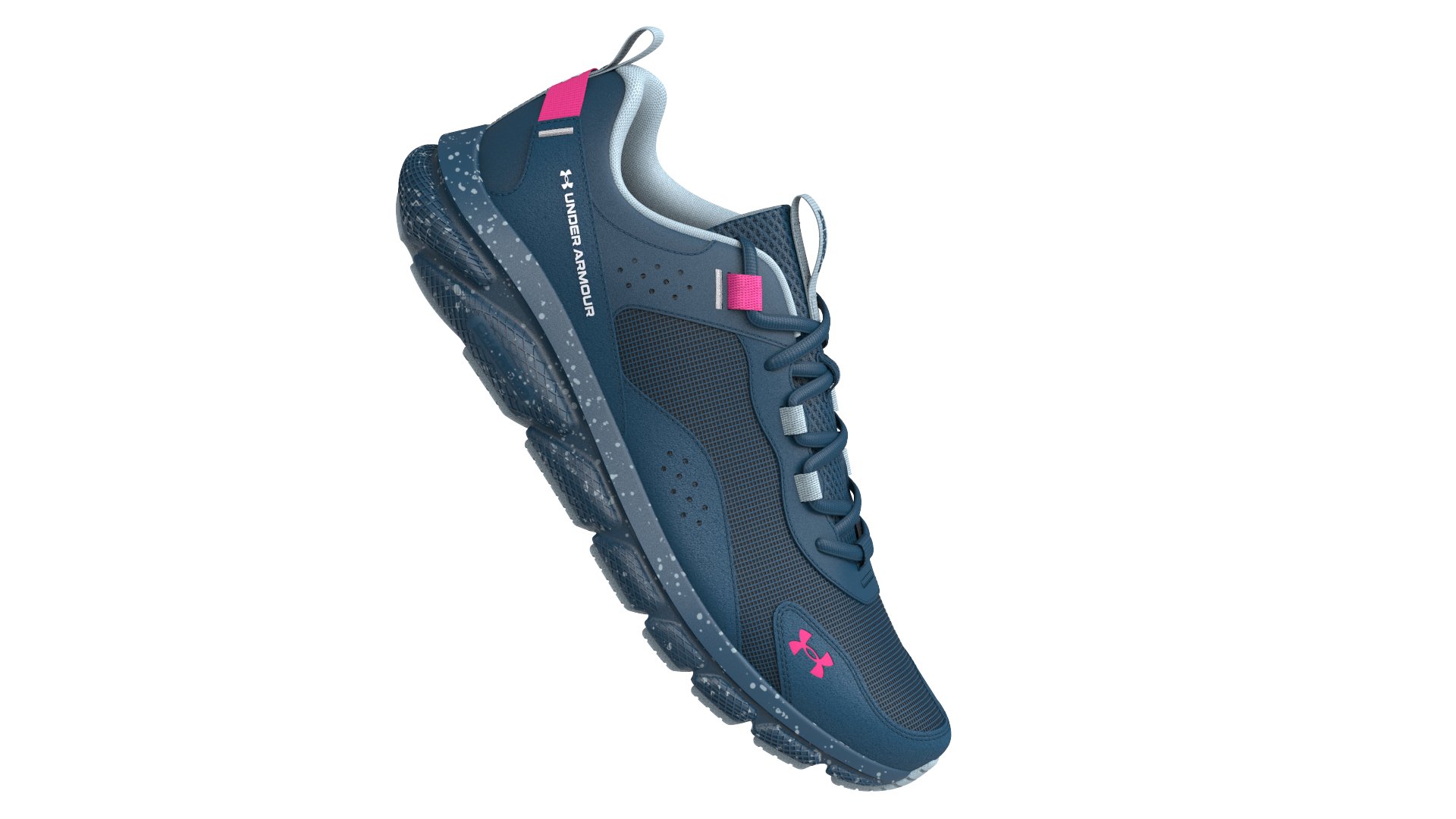 UA Charged Verssert Speckle Women's Running Shoes 2