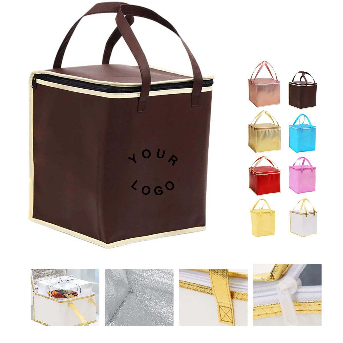 Durable Insulated Tote Bag for Food and Drinks 7