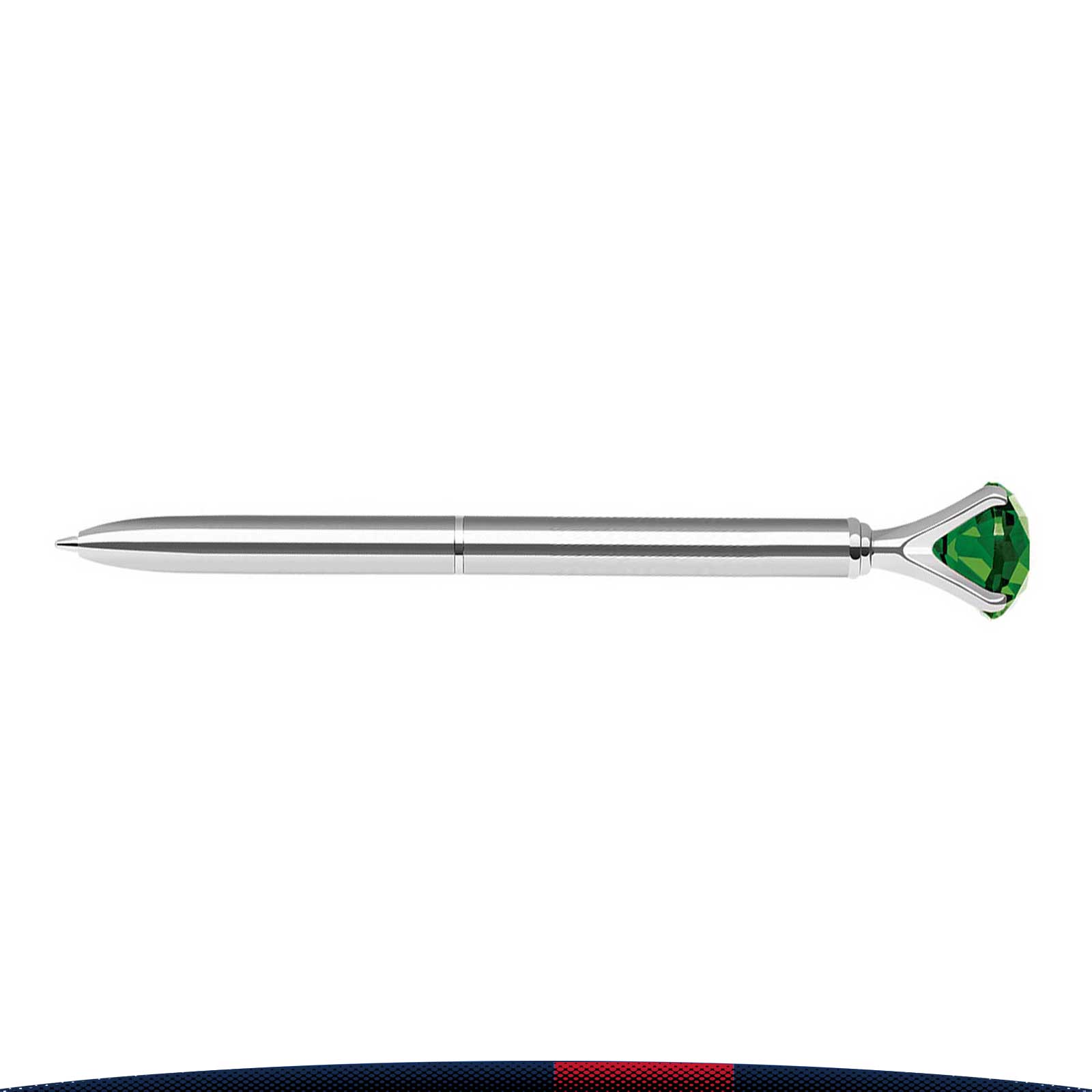 Emerald Crystal Metal Pen 9