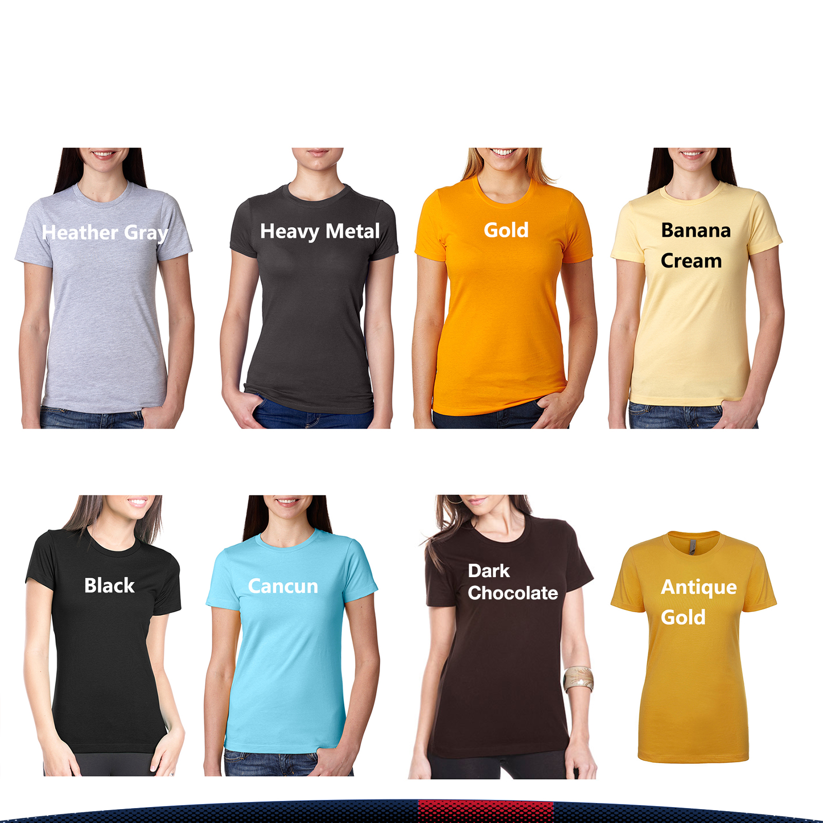 Next Level® 100% Cotton Ladies Boyfriend T-shirts 7