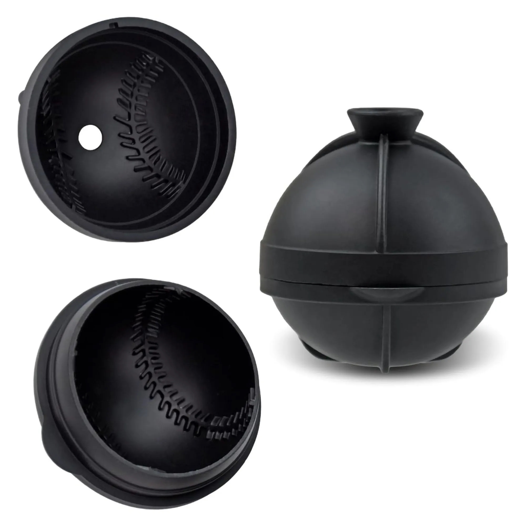 2.5" Baseball Ice Ball Cube Mold 11