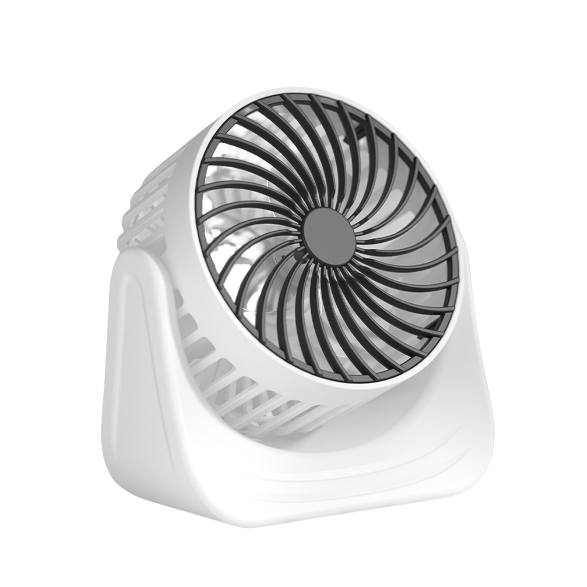 USB Rechargeable Mini Desktop Fan 4