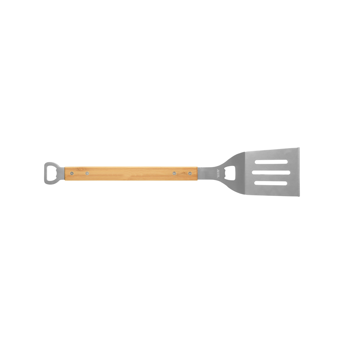 19 1/4" Bamboo BBQ Spatula w/ Bottle Opener 2