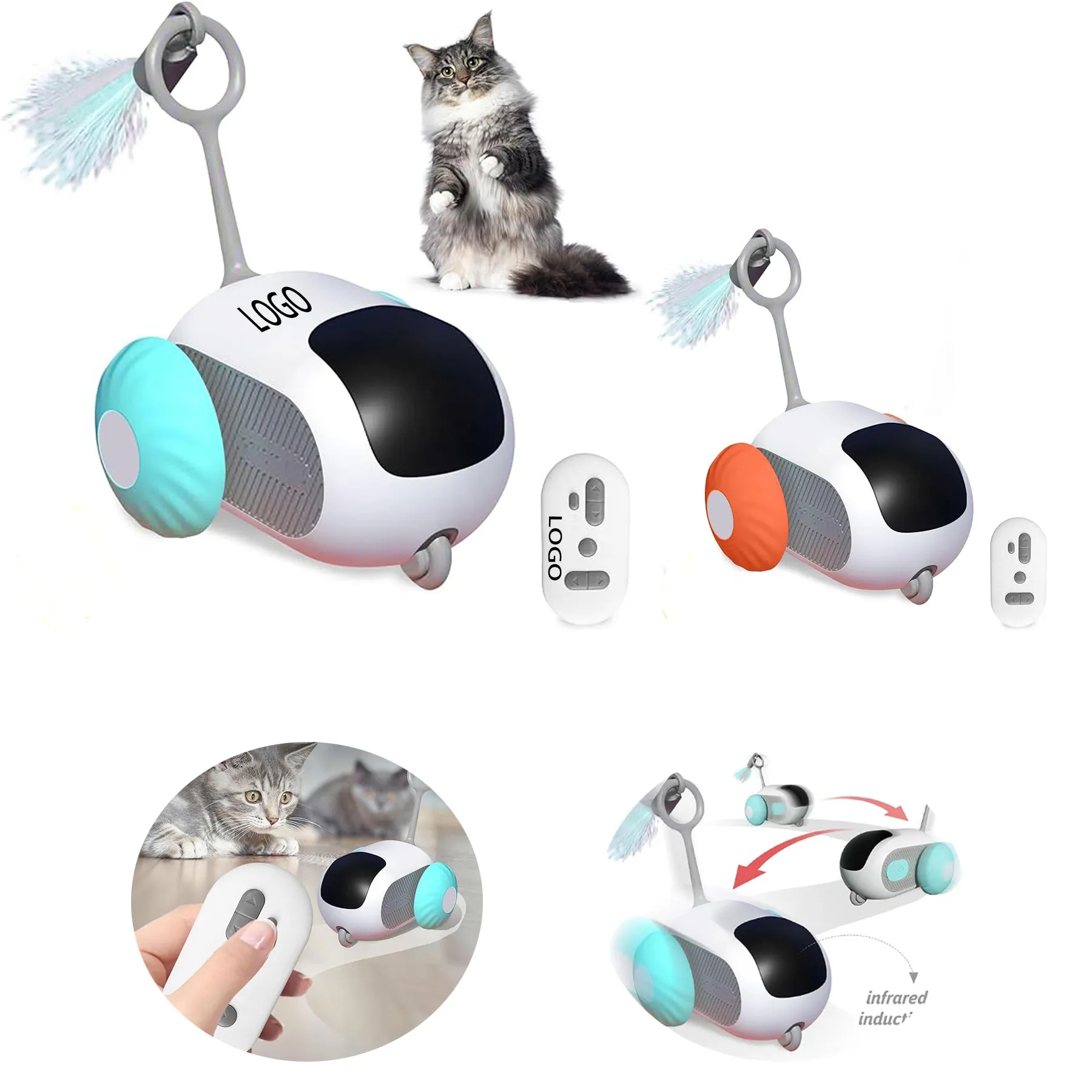 Remote Control Electric Cat Toy 2