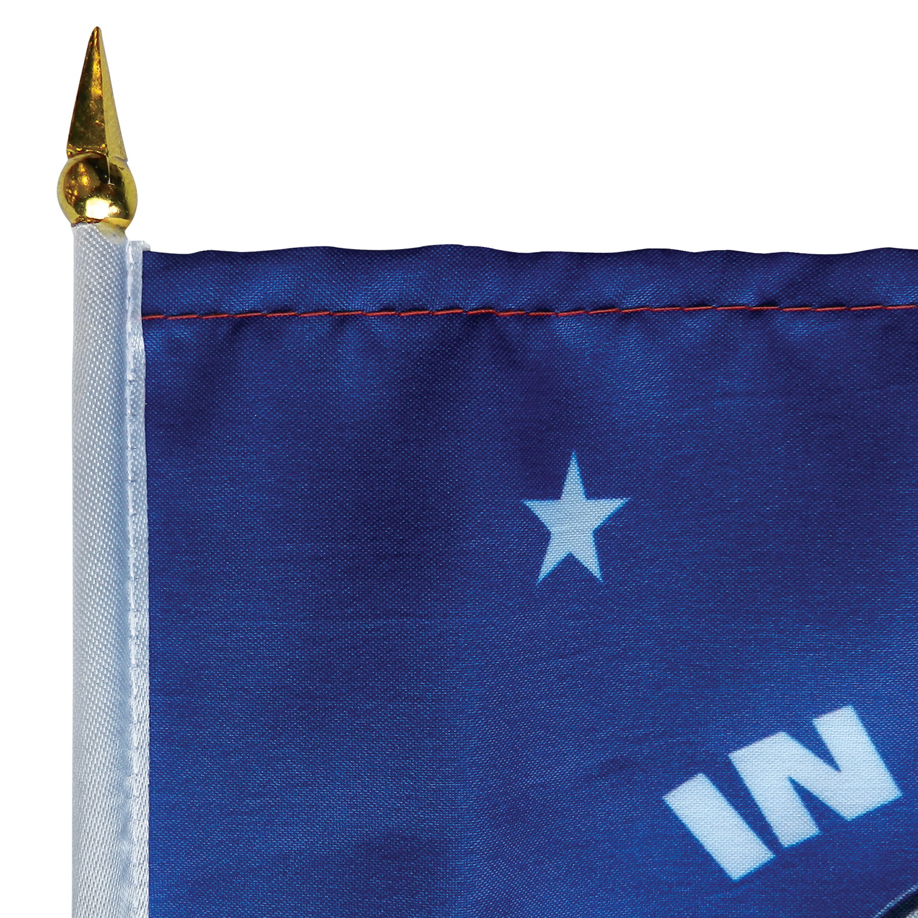 8"x 12" Single Reverse Polyester Stick Flags 6