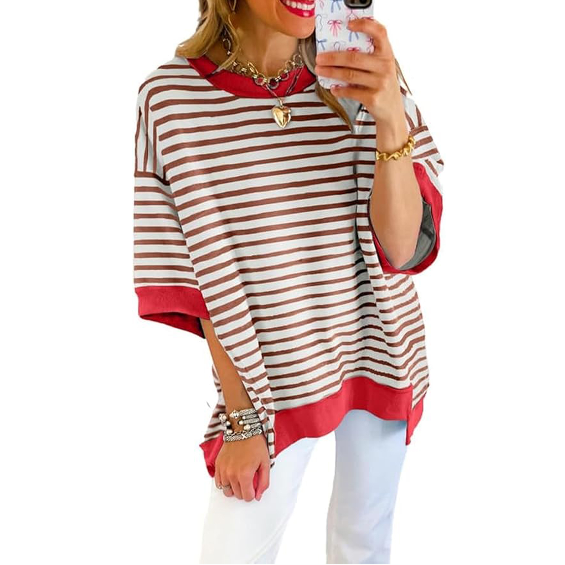 Womens Striped Shirt 4