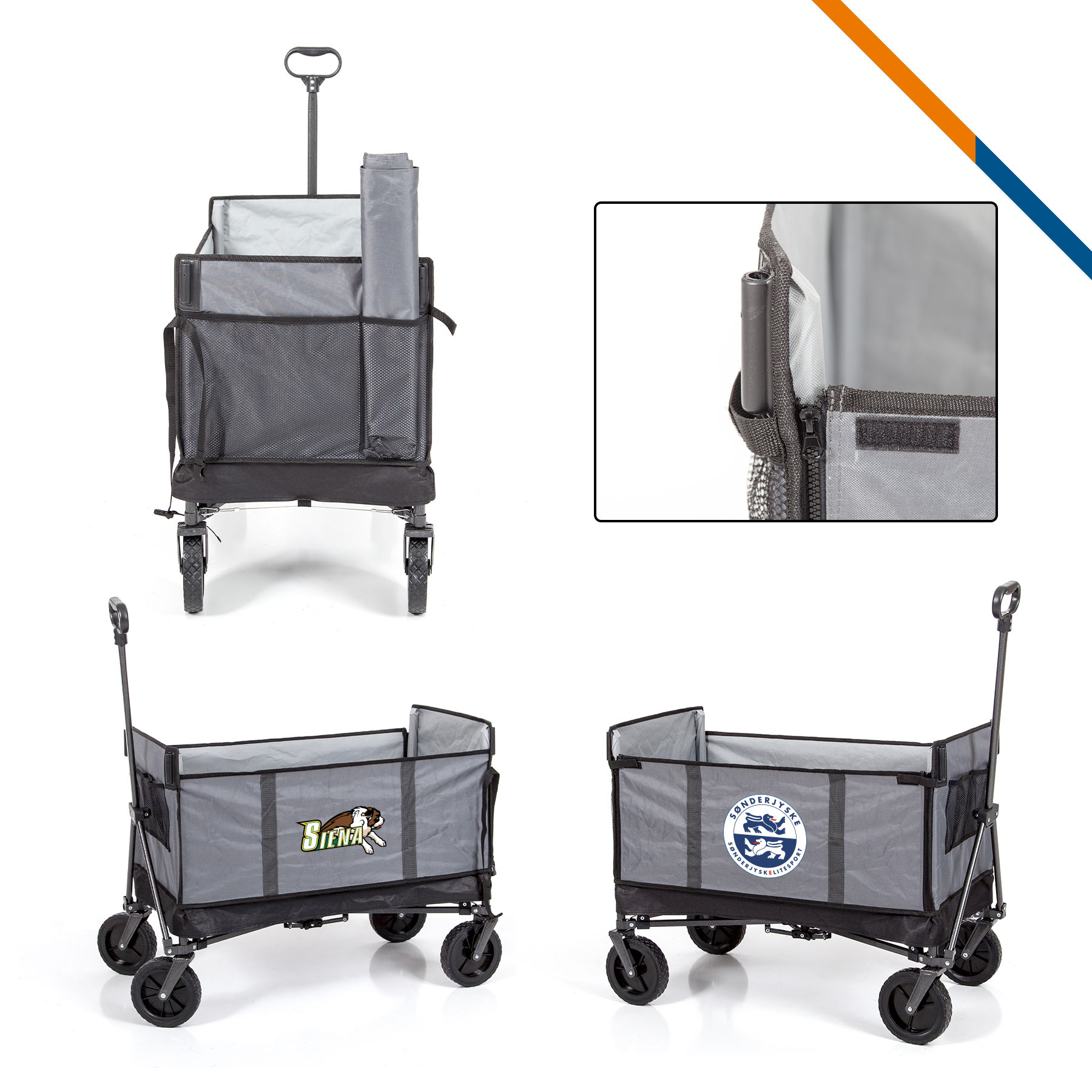 WagShade Collapsible Wagon With Canopy 5