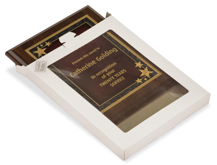 Window Style Award Plaque Presentation Box