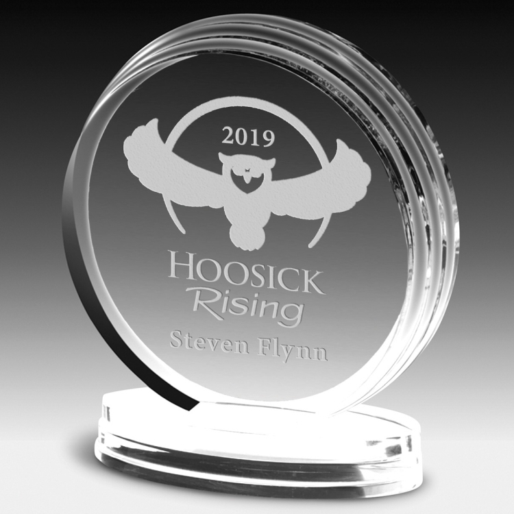Round Legend Award (5 1/4" x 6" x 3/4") - 4 Color Process 4