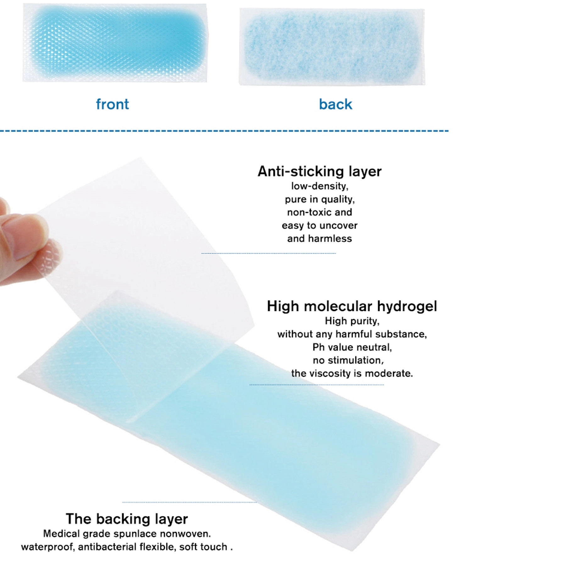 3 PCS Fever Cooling Patch 2
