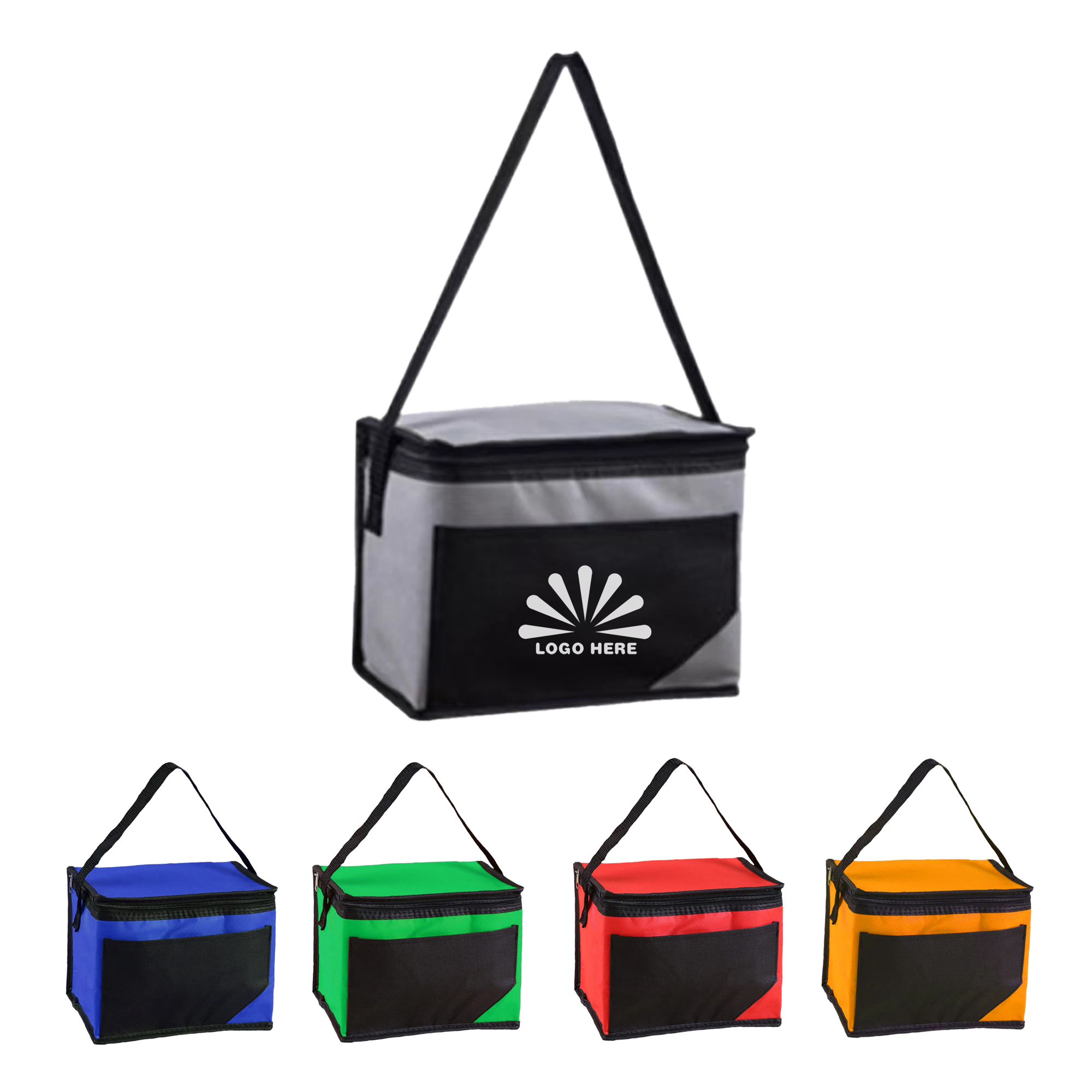 Insulated Reusable Lunch Bag Picnic Cooler Bag 4