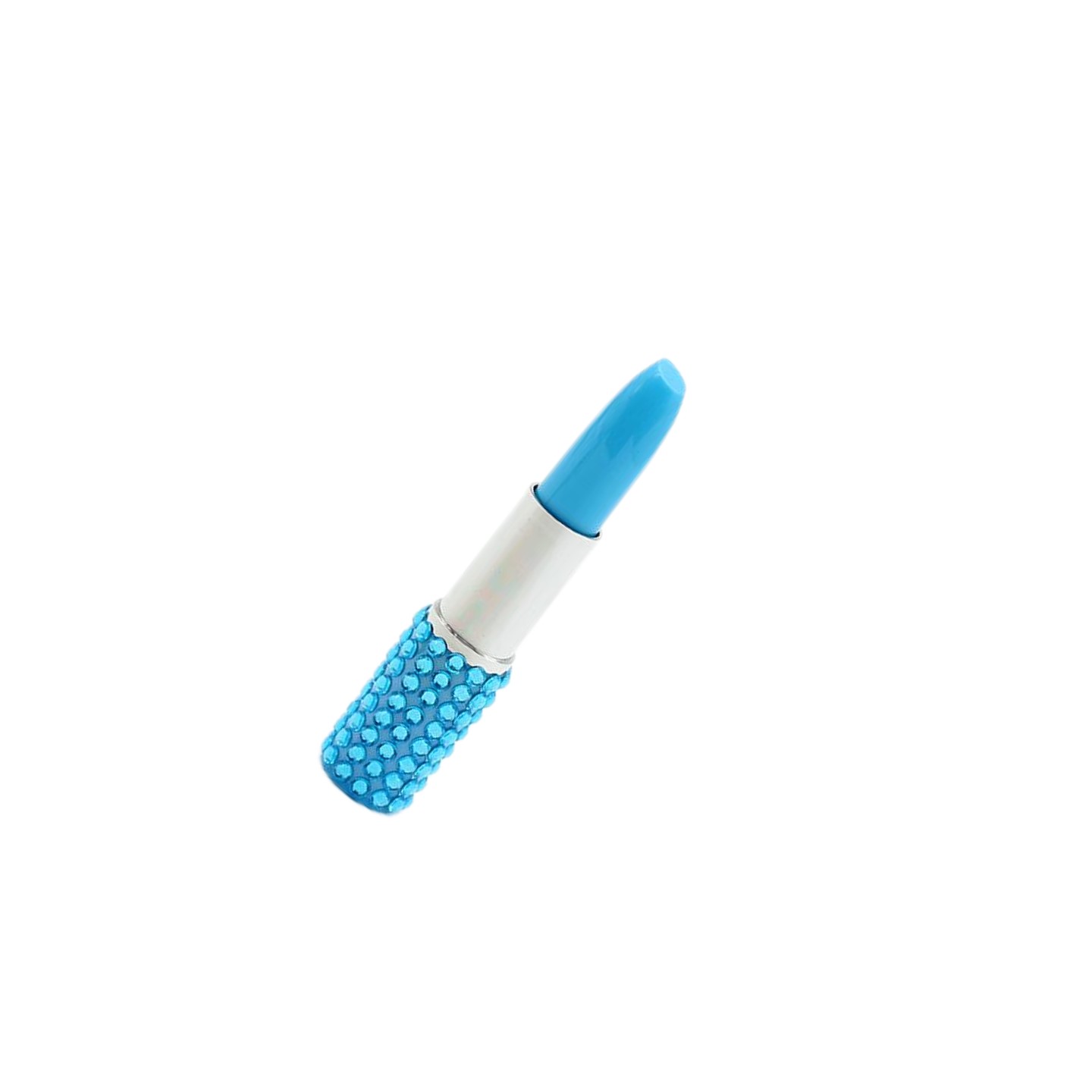 Rhinestone Lipstick Style Ballpoint Pen 1