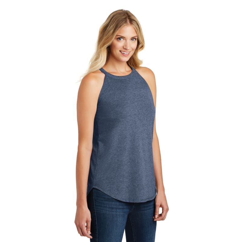 District Women's Perfect Tri Rocker Tank. 49