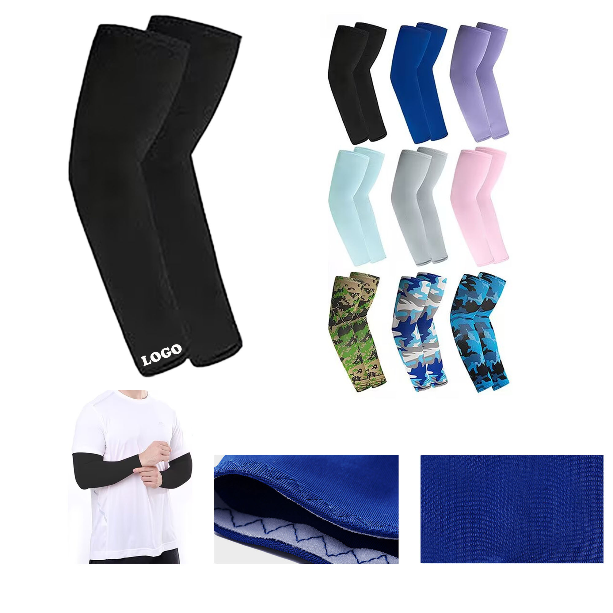 MOQ 10 pcs Sun Protective Arm Covers 3
