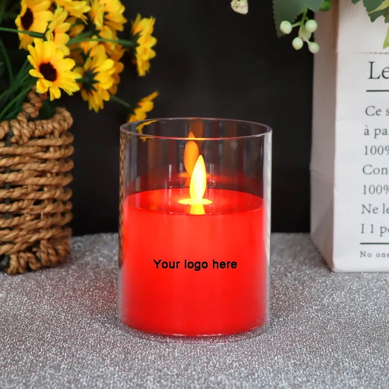 LED Mini Pillar Candles 1
