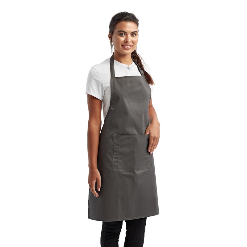 Artisan Collection By Reprime Unisex 'Colours' Recycled Bib Apron With Pocket 94